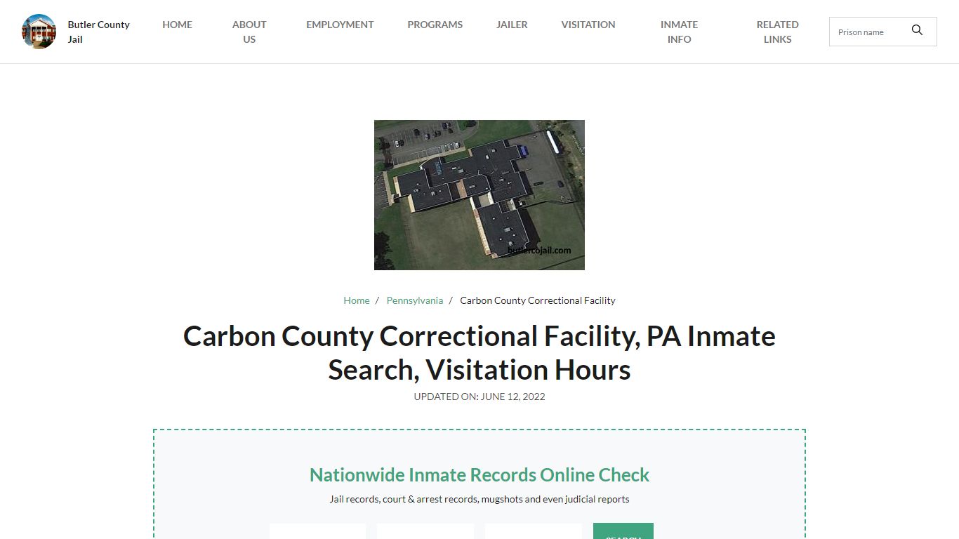 Carbon County Correctional Facility, PA Inmate Search ...